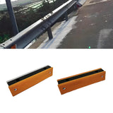 Maxbell Road Sign Reflector Pedestrian Crossings Street Pavement Asphalt Marker Yellow White