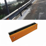 Maxbell Road Sign Reflector Pedestrian Crossings Street Pavement Asphalt Marker Yellow White