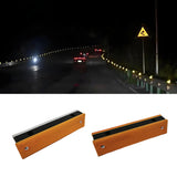 Maxbell Road Sign Reflector Pedestrian Crossings Street Pavement Asphalt Marker Yellow White