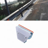 Maxbell Guardrail Reflective Marker Pavement Sign for Sidewalks Construction Traffic Yellow White