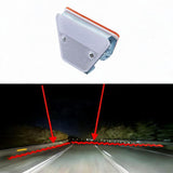 Maxbell Guardrail Reflective Marker Pavement Sign for Sidewalks Construction Traffic Yellow White
