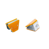 Maxbell Guardrail Reflective Marker Pavement Sign for Sidewalks Construction Traffic Yellow
