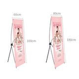 Maxbell x Banner Stand Poster Sign Stand for Wedding Sign Business Exhibition Market