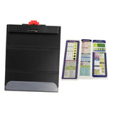 Maxbell Nurse Clipboard Notepad Professional Versatile Pocket Size Folding Clipboard With Stickers