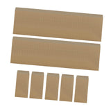 Maxbell 100x Paper Envelopes Brown Kraft Coin Envelope for Mailing Coins Cash Office 80x120mm
