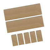 Maxbell 100x Paper Envelopes Brown Kraft Coin Envelope for Mailing Coins Cash Office 80x120mm