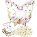 Maxbell Baby Shower Guest Book Reception Sign for Boys Girls Party Supplies Birthday