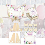 Maxbell Baby Shower Guest Book Reception Sign for Boys Girls Party Supplies Birthday