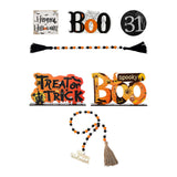 Maxbell Halloween Tiered Tray Decor Spooky Bead Garland