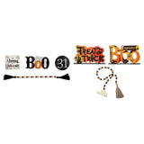 Maxbell Halloween Tiered Tray Decor Spooky Bead Garland