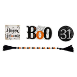 Maxbell Halloween Tiered Tray Decor Spooky Bead Garland