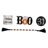Maxbell Halloween Tiered Tray Decor Spooky Bead Garland
