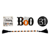 Maxbell Halloween Tiered Tray Decor Spooky Bead Garland