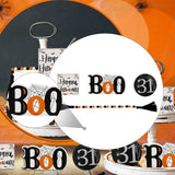 Maxbell Halloween Tiered Tray Decor Spooky Bead Garland