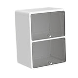 Maxbell Desktop Storage Box Lidded Multipurpose for Household files Office Organizer black 33.2x24.5x45cm