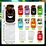 Maxbell 9 Pieces Halloween Treat Bags DIY Treat Bag Fillers for Party Supplies Gifts