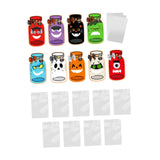 Maxbell 9 Pieces Halloween Treat Bags DIY Treat Bag Fillers for Party Supplies Gifts