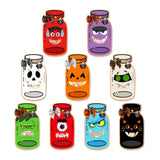 Maxbell 9 Pieces Halloween Treat Bags DIY Treat Bag Fillers for Party Supplies Gifts