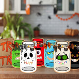 Maxbell 9 Pieces Halloween Treat Bags DIY Treat Bag Fillers for Party Supplies Gifts