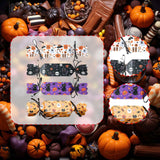 Maxbell 4x Halloween Treat Boxes Creative Cookie Boxes for Birthday Holiday Activity