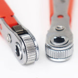 Maxbell 36 Tooth Ratchet Wrench Portable Multifunctional Curved Handle Drive Ratchet single wrench