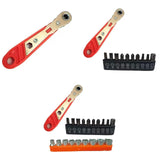 Maxbell 36 Tooth Ratchet Wrench Portable Multifunctional Curved Handle Drive Ratchet single wrench
