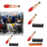 Maxbell 36 Tooth Ratchet Wrench Portable Multifunctional Curved Handle Drive Ratchet single wrench