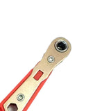 Maxbell 36 Tooth Ratchet Wrench Portable Multifunctional Curved Handle Drive Ratchet with bits