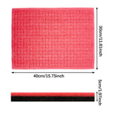Maxbell Tool Box Foam Protective Foam Inserts for Case for Game Boxes Camera Toolbox black red  5CM