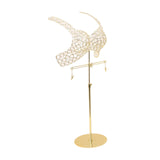 Maxbell Mannequin Underwear Bra Display Stand Sturdy Iron for Exhibition Mall Retail Gold
