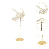 Maxbell Mannequin Underwear Bra Display Stand Sturdy Iron for Exhibition Mall Retail Gold