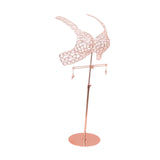 Maxbell Mannequin Underwear Bra Display Stand Sturdy Iron for Exhibition Mall Retail Rose Gold
