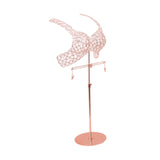 Maxbell Mannequin Underwear Bra Display Stand Sturdy Iron for Exhibition Mall Retail Rose Gold