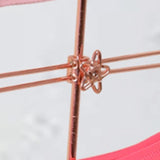 Maxbell Mannequin Underwear Bra Display Stand Sturdy Iron for Exhibition Mall Retail Rose Gold