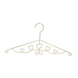 Maxbell Heart Clothes Hanger Space Saving Sturdy Coat Hanger for Dress Skirts Shirts