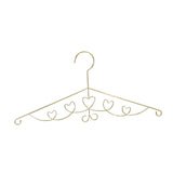 Maxbell Heart Clothes Hanger Space Saving Sturdy Coat Hanger for Dress Skirts Shirts