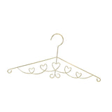 Maxbell Heart Clothes Hanger Space Saving Sturdy Coat Hanger for Dress Skirts Shirts