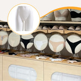 Maxbell Adult Hip Mannequin Model Hip Display Stand for Showcase Exhibition Swimwear White