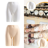 Maxbell Adult Hip Mannequin Model Hip Display Stand for Showcase Exhibition Swimwear White