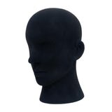 Maxbell Mannequin Head Sturdy Manikin Head for Retail Shop Shopping Mall Barber Shop Black