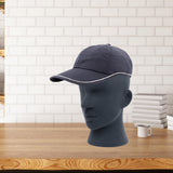 Maxbell Mannequin Head Sturdy Manikin Head for Retail Shop Shopping Mall Barber Shop Grey