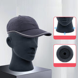 Maxbell Mannequin Head Sturdy Manikin Head for Retail Shop Shopping Mall Barber Shop Grey