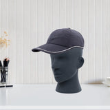 Maxbell Mannequin Head Sturdy Manikin Head for Retail Shop Shopping Mall Barber Shop Grey