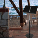 Sign Holder Stand Adjustable Floor Standing Poster Sign Stand for Book Shops