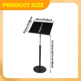 Sign Holder Stand Adjustable Floor Standing Poster Sign Stand for Book Shops