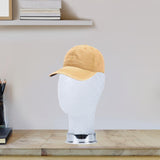 Maxbell Mannequin Head Wig Display Holder Hat Display Stand for Helmets Wigs Glasses Silver