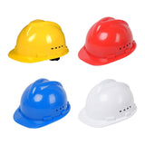 Maxbell Hard Hat Breathable Sturdy Construction Helmet for Outdoor Engineering Labor Yellow