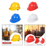 Maxbell Hard Hat Breathable Sturdy Construction Helmet for Outdoor Engineering Labor Yellow