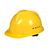 Maxbell Hard Hat Breathable Sturdy Construction Helmet for Outdoor Engineering Labor Yellow