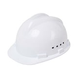 Maxbell Hard Hat Breathable Sturdy Construction Helmet for Outdoor Engineering Labor White